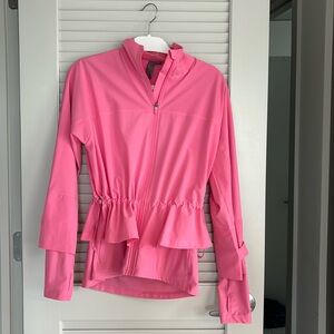 Sweaty Betty zip up with fleece neckline - worn once